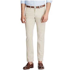 Polo Ralph Lauren Slim-Fit Stretch Chino Pants NWOT - khaki tan